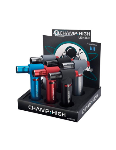 ENCENDEDOR CHAMP HIGH 4 B. FLAMES TABLE LIGHTER 1X6