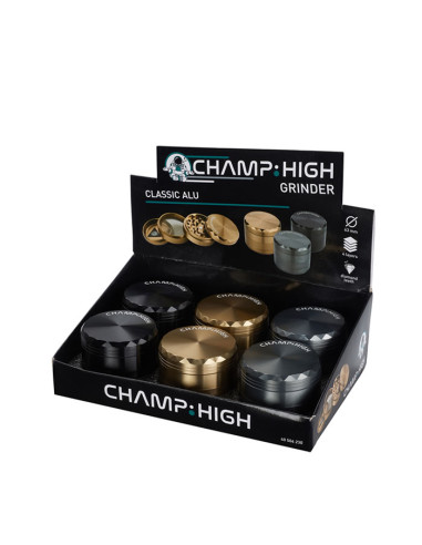 GRINDER CHAMP HIGH CLASSIC 63MM  4 PARTES 1X6