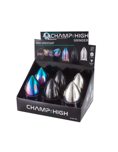 GRINDER CHAMP HIGH MINI SPACESHIP 4 PARTES 50MM. 1X6