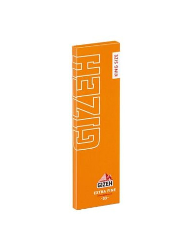 PAPEL DE FUMAR GIZEH KING SIZE EXTRA FINE 33MM 1X50