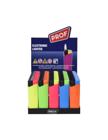 ENCENDEDOR PROF. BI-COLOR RUBBER TOUCH DEL 1X50