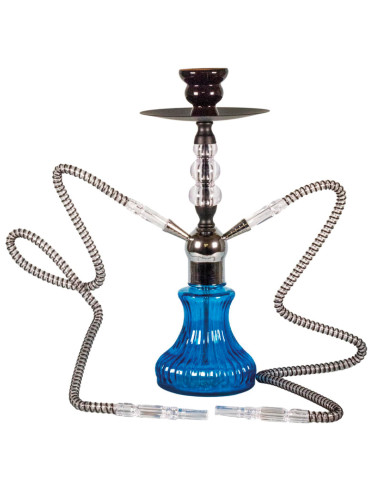 SHISHA AKABA 2 MANGUERAS 40CM AZUL