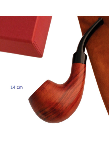 PIPA DE MADERA CLARA 14 CM. MOD 46779 1 UD