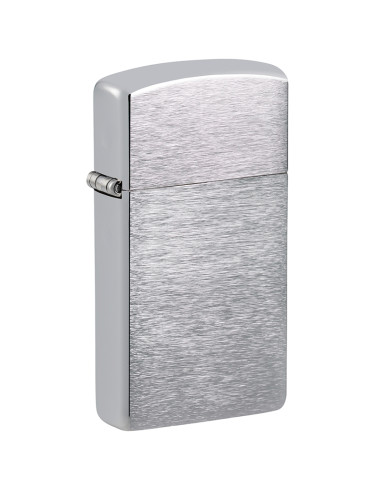 ENCENDEDOR ZIPPO SLIM BRUSHED CHROME