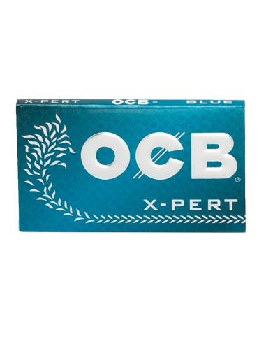 PAPEL OCB DOBLE VENTANA Nº4 AZUL 1X25