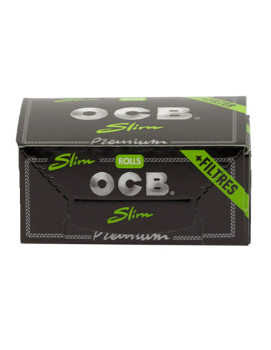 PAPEL OCB ROLLS + TIPS PREMIUM  1X24