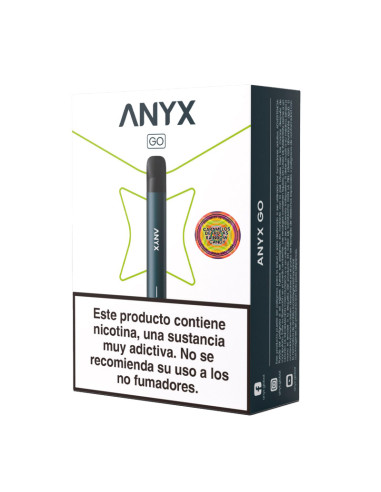 ANYX GO KIT + 2 RECARGAS X 700 PUFF CARAMELO ARCOIRIS