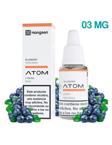 ELIQUID HANGSEN BLUEBERRY 03MG 10ML