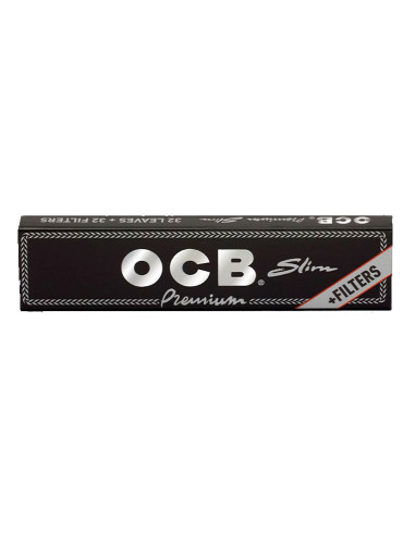 PAPEL OCB SLIM + TIPS PREMIUM 1X32