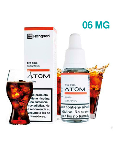 ELIQUID HANGSEN RED COLA 06MG 10ML