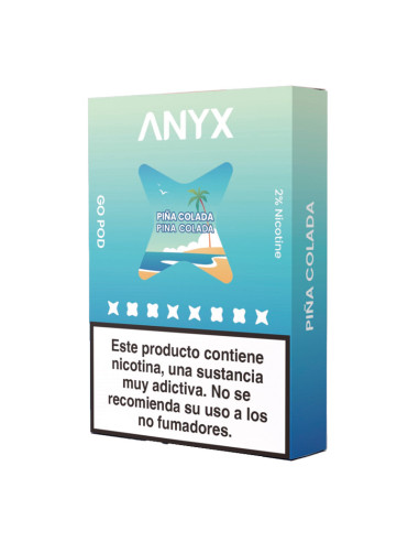 PACK 3 CARTUCHOS X 700 PUFF PIÑA COLADA (2.100 PUFF) ANYX