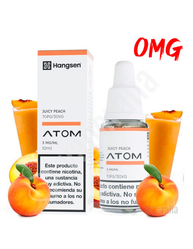 ELIQUID HANGSEN JUICY PEACH 00MG 10ML