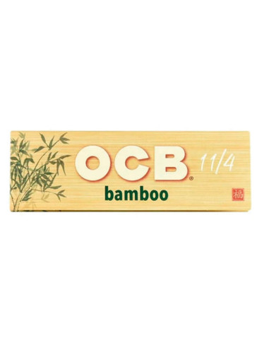 PAPEL OCB BAMBOO 1 1/4 1X25