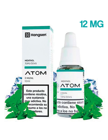 ELIQUID HANGSEN MENTHOL 12MG 10ML