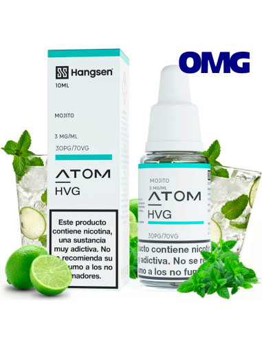 ELIQUID HANGSEN MOJITO 0MG 10ML