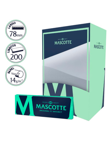 EXP. PAPEL MASCOTTE ORIGINAL MAGNETICO 1 1/4  1X200