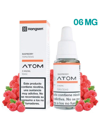 ELIQUID HANGSEN RASPBERRY 06MG 10ML