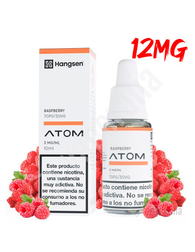 ELIQUID HANGSEN RASPBERRY 12MG 10ML