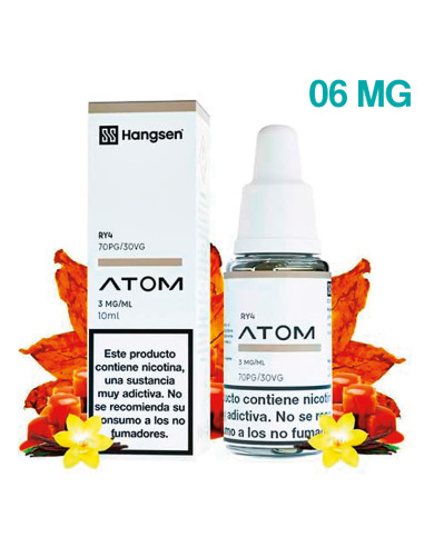 ELIQUID HANGSEN RY4  06MG 10ML