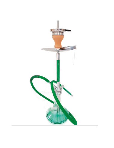 SHISHA ERASMUS CARBON 56,5CM VERDE