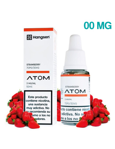 ELIQUID HANGSEN STRAWBERRY 00MG 10ML