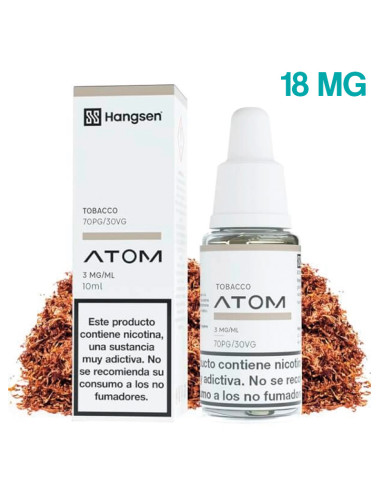 ELIQUID HANGSEN TABACO 18MG 10ML