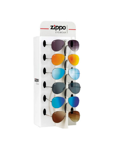 GAFAS ZIPPO SOL UV 400 OBP-9A EXPOSITOR 9UD.1X9