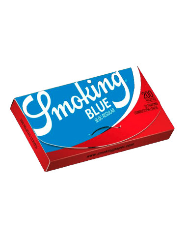 PAPEL SMOKING BLOC 200 AZUL 1x20