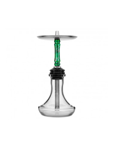 SHISHA MOZE BREEZE 1 MANGUERA 40CM VERDE CRISTAL  S/C S/M