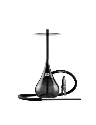 SHISHA OVERDOOZ HOOKAH 1 MANGUERA 50CM NEGRRA