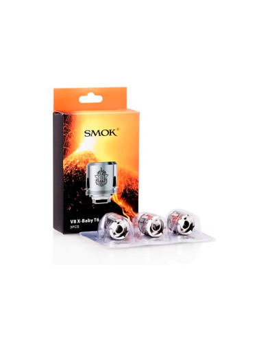 RESISTENCIA SMOK TFV8 X BABY Q2 COIL 0.4OHM 1X3 (RESISTENCIA PARA SMOK MAG BABY)