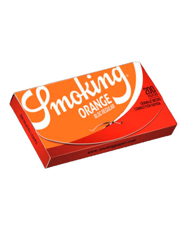 PAPEL SMOKING BLOC 200 NARANJA 1x20