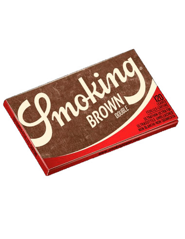 PAPEL SMOKING DOBLE VENTANA Nº4 BROWN 1X25