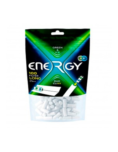 FILTROS ENERGY DUO CLIXX GREEN ICE 6 MM. 1X10