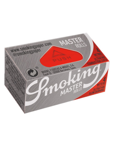 PAPEL SMOKING ROLLS 37MM MASTER  1X24