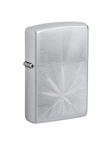 ENCENDEDOR ZIPPO 205 CANNABIS LEAF DESIGN