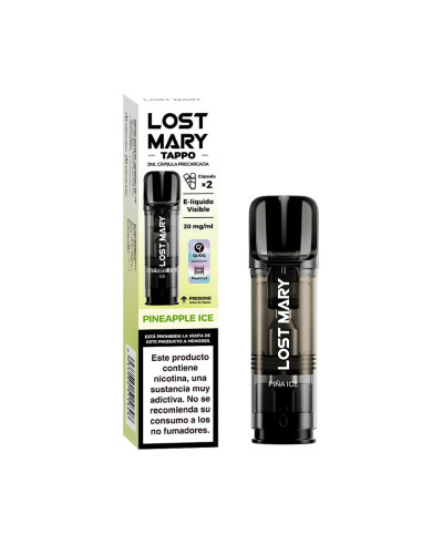 RECARGA TAPPO LOST MARY KIT PINNEAPLE ICE (2 CARTUCHOS)