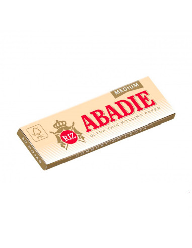 PAPEL ABADIE 1 1/4 MEDIUM 78MM 196 1X50