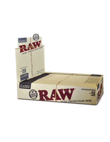 PAPEL RAW SLIM SUPER 12 PULGADAS 1X20