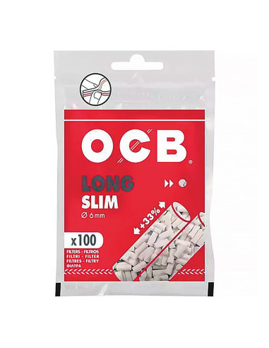 FILTROS OCB EXTRA LARGO SLIM 1X10