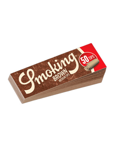 FILTROS SMOKING BROWN TIPS CARTON 1X50