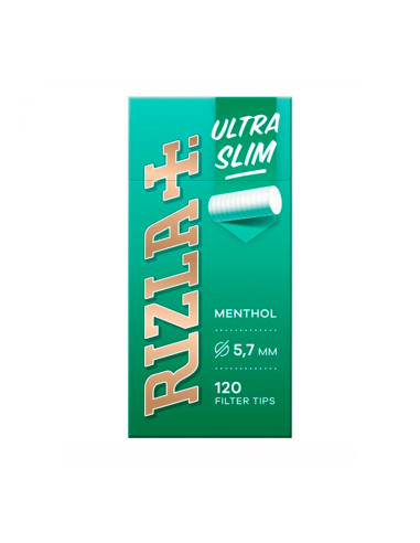 FILTROS RIZLA ULTRA SLIM MENTHOL 1X20