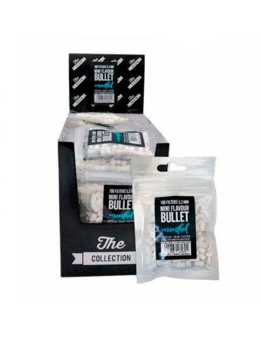 FILTROS MENTOLADOS LUCKY STRIKE MINI BULLET THE COLLECTION 100UDS 1X40