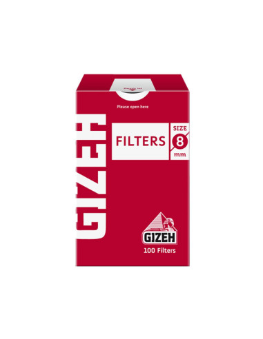 FILTROS GIZEH 8MM 1X10