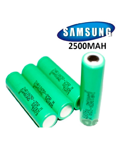 PILA RECARGABLE SAMSUNG 18650 2500MAH