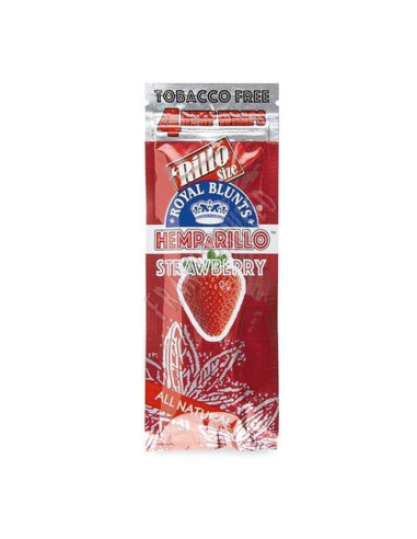 PAPEL DE FUMAR SABORES BLUNT HEMPARILLO STRAWBERRY   4UDS. 1X15