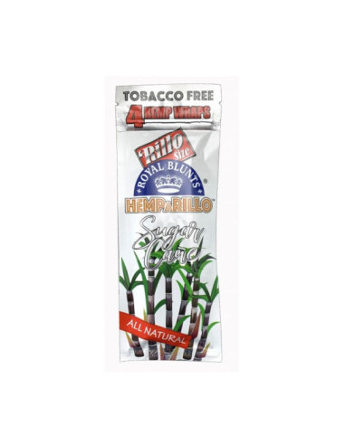 PAPEL DE FUMAR SABORES BLUNT HEMPARILLO SUGAR CANE 4UDS. 1X15