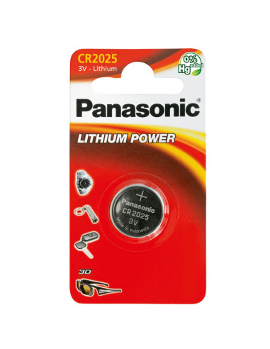 PILAS PANASONIC LITIO CR-2025 1X12