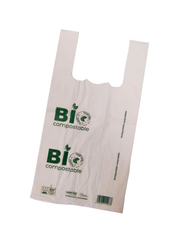 BOLSAS COMPOSTABLE  30X40 NATURAL 1x200