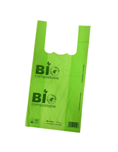 BOLSAS COMPOSTABLE 40x50 VERDE 1X500